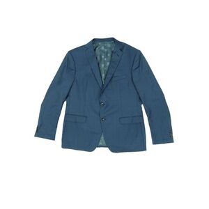 John Varvatos Mens Navy Classic Wool Blend Suit Separate Blazer Jacket 44L